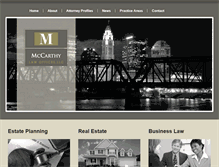 Tablet Screenshot of mccarthylawoffices.com